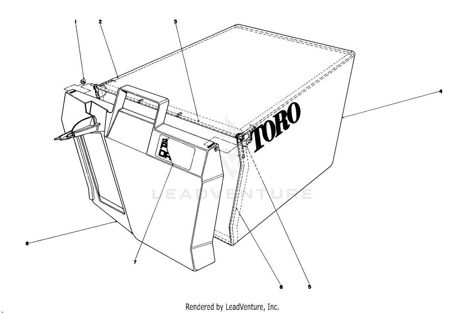 Grass Bag Assembly