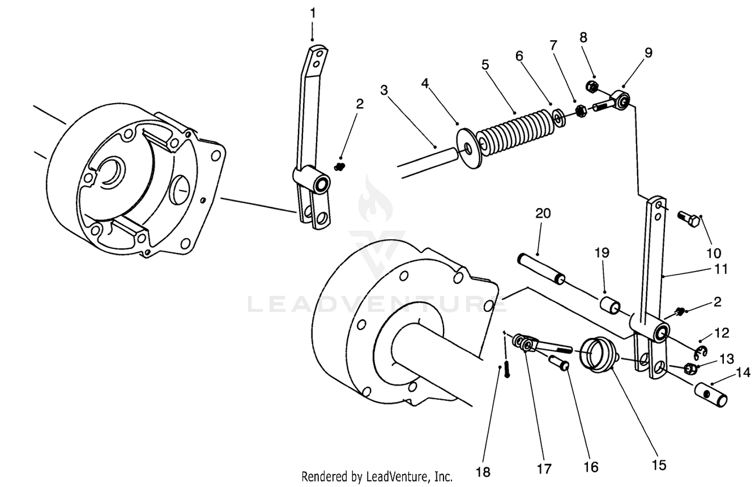 Brake Linkage Assembly