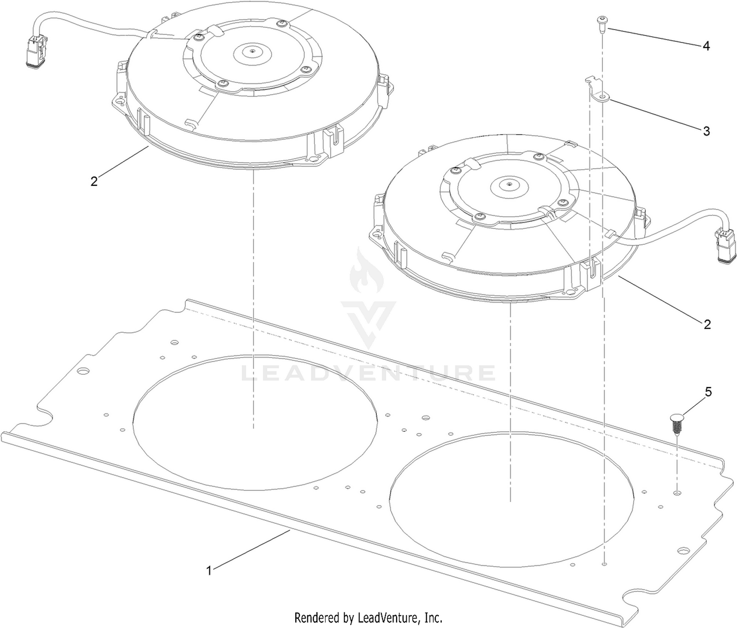Fan Panel Assembly No. 132-3488