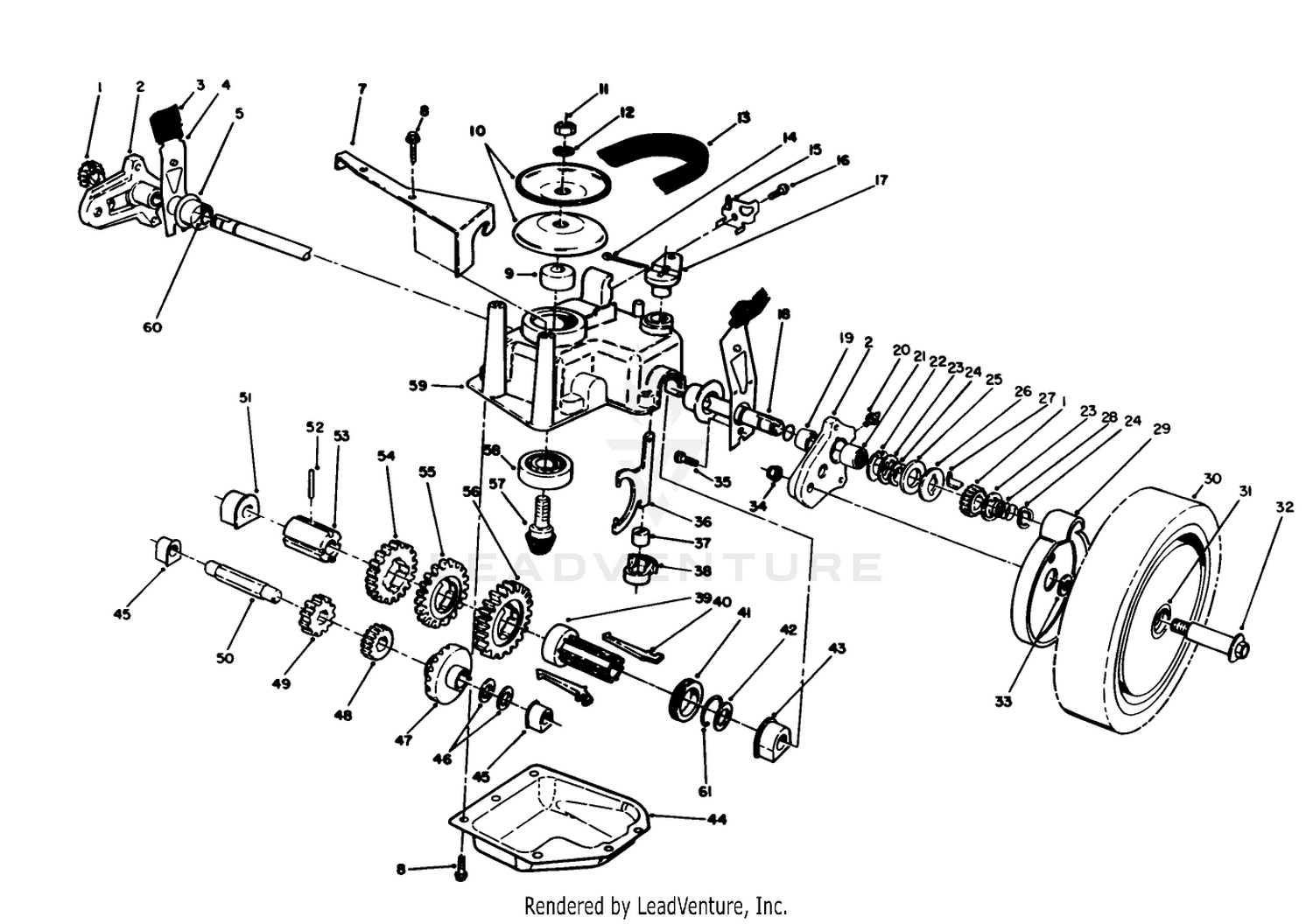 Gear Case Assembly