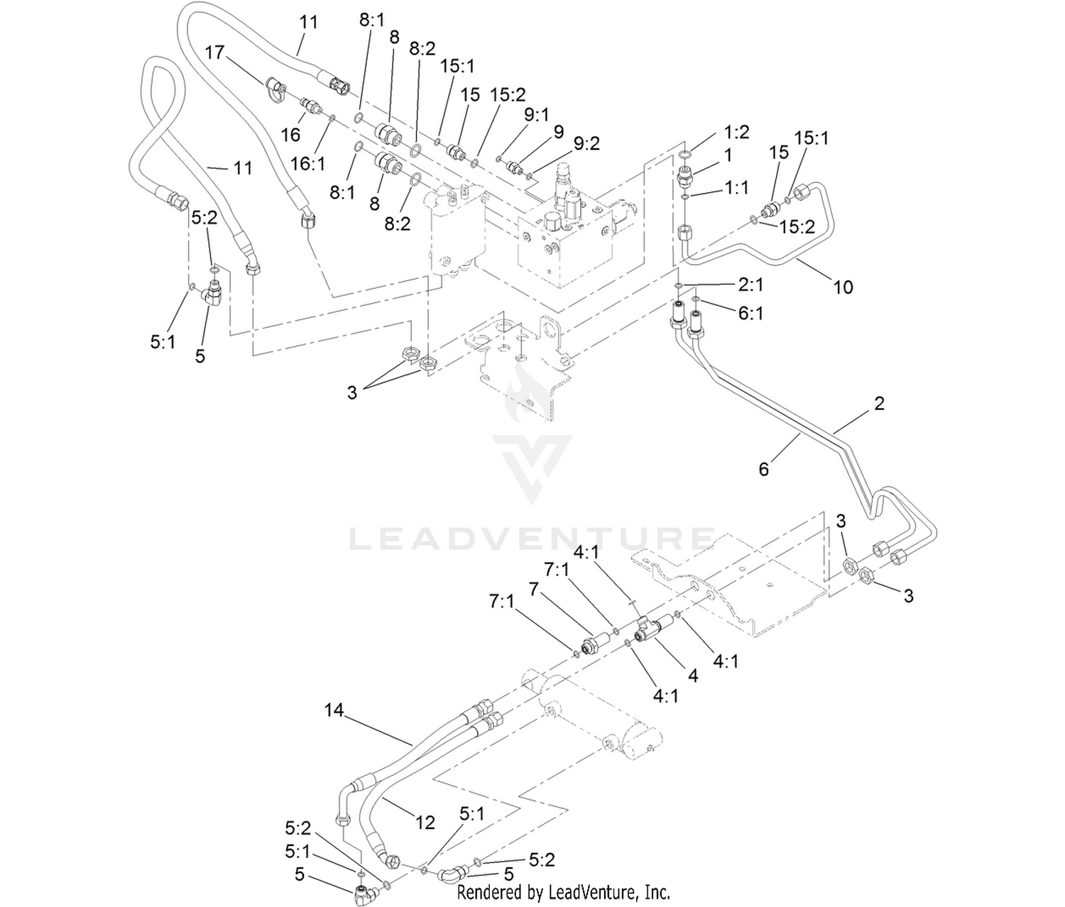 Sidewinder Hydraulic Assembly