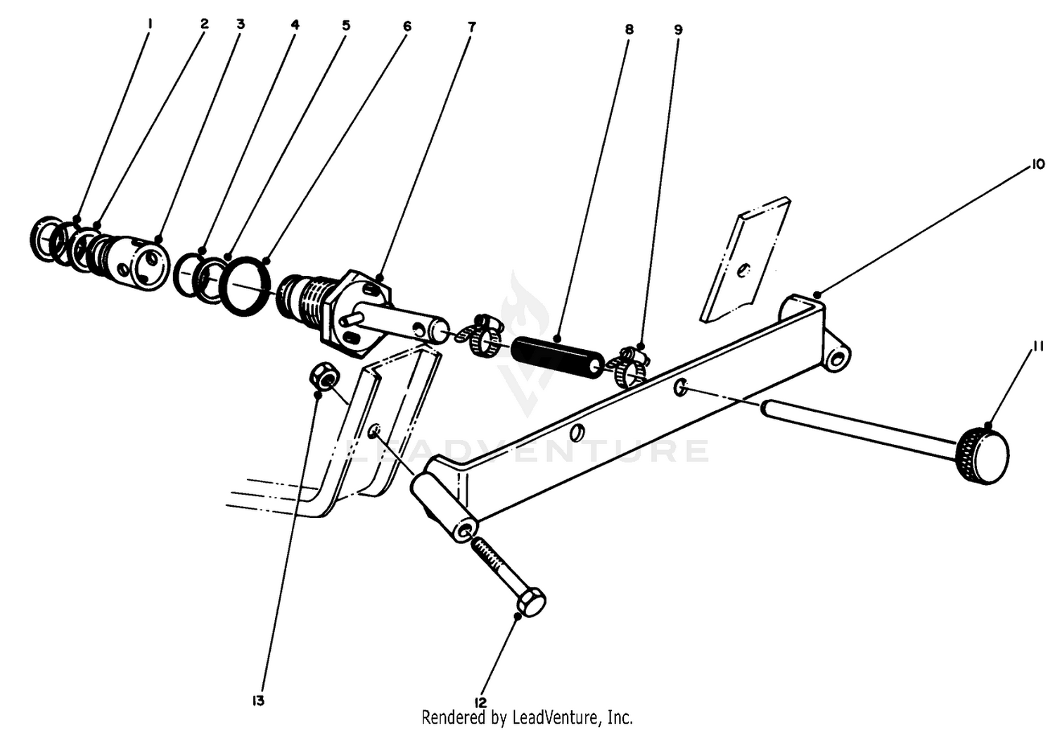 Reel Shutoff Kit No. 28-2150 (optional)
