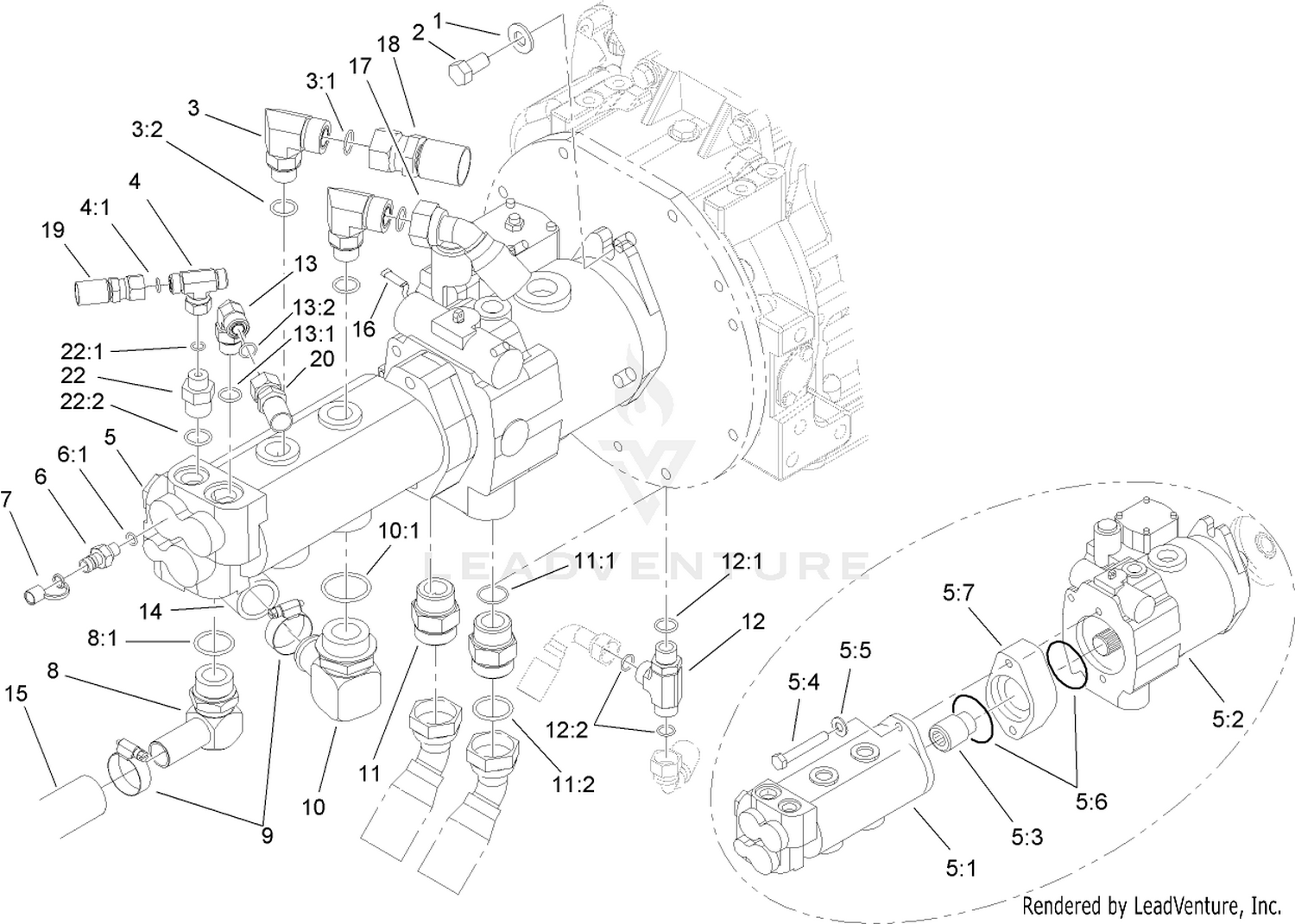 Hydraulic Pump Assembly