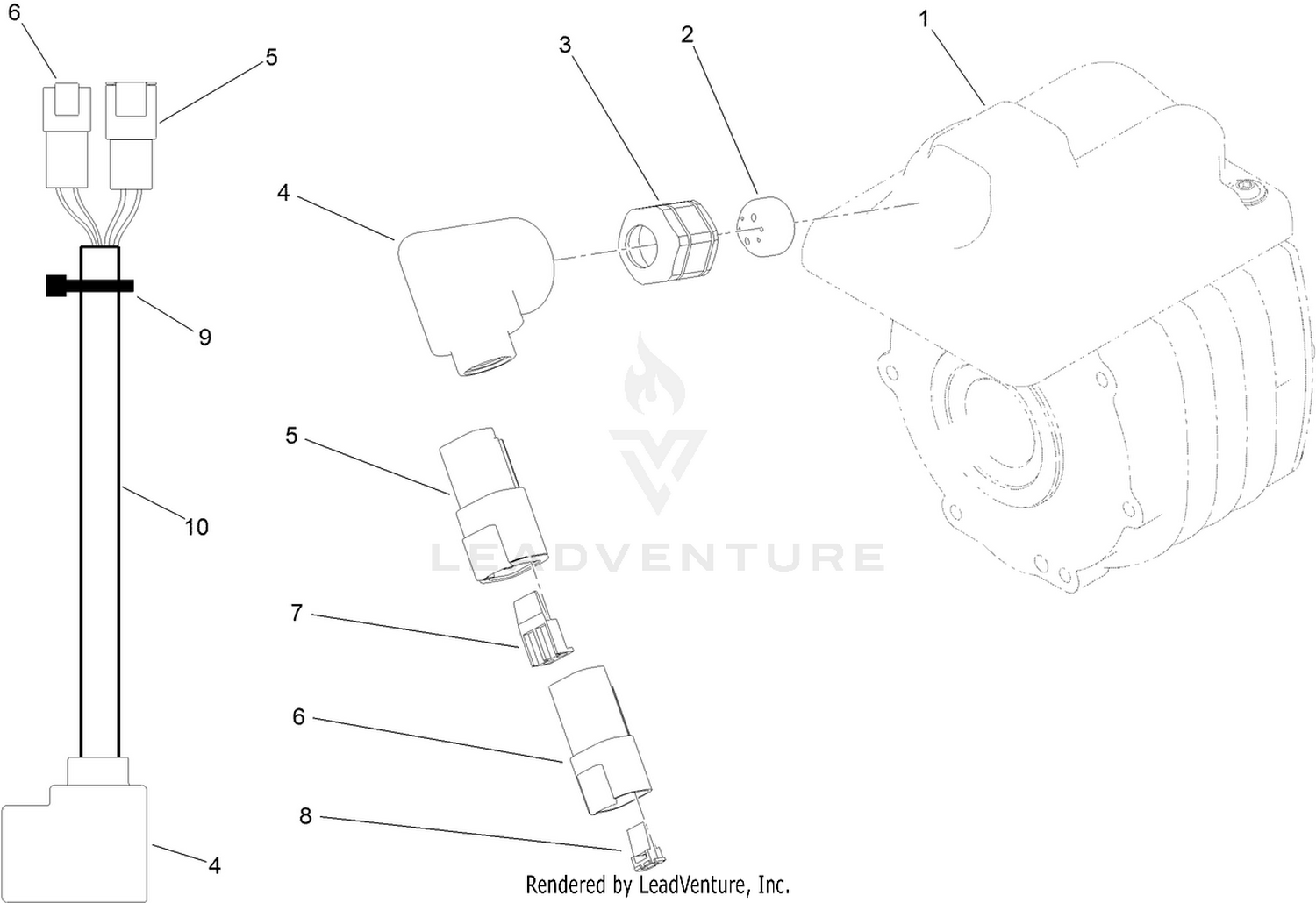 Electric Motor Assembly No. 138-8960