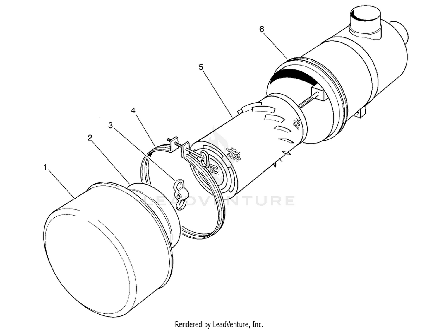 Air Cleaner Assembly No. 69-1890