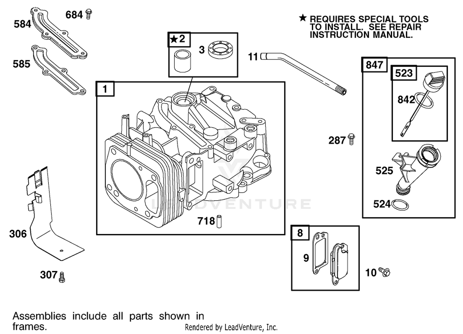Assembly diagram