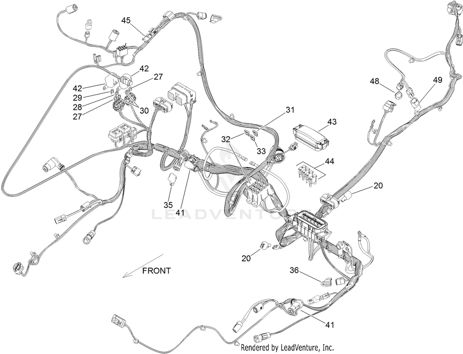 Wire Harness Assembly No. 122-1921