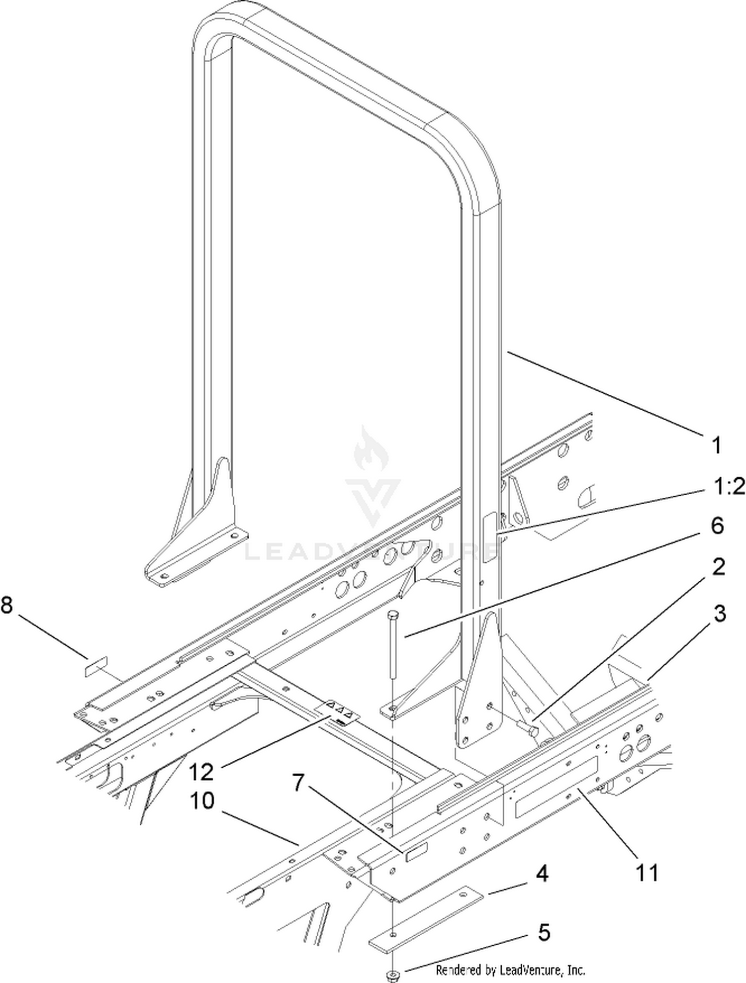 Roll-Over Protection System and Frame Assembly