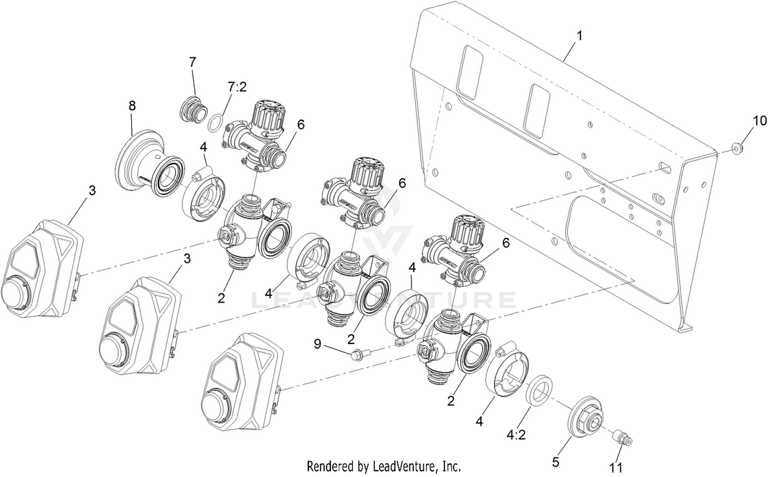 Section Manifold Assembly