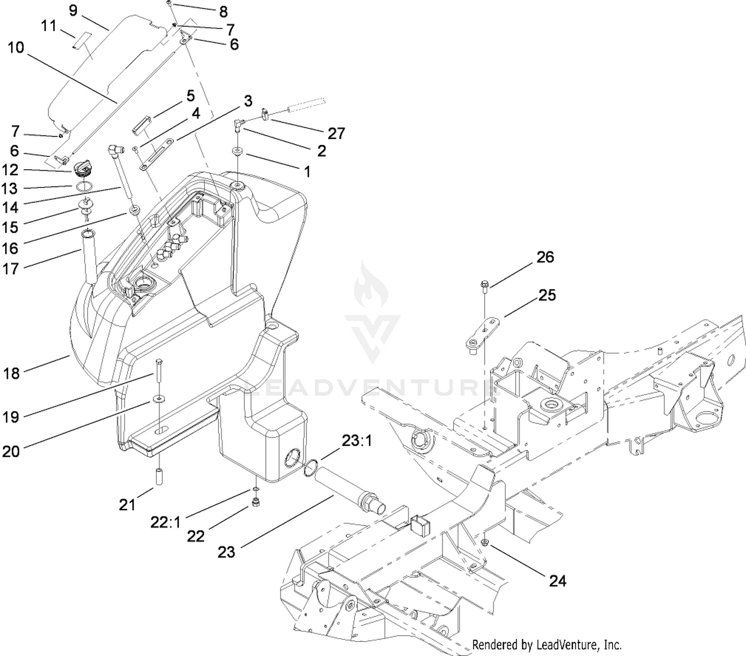 Hydraulic Tank Assembly