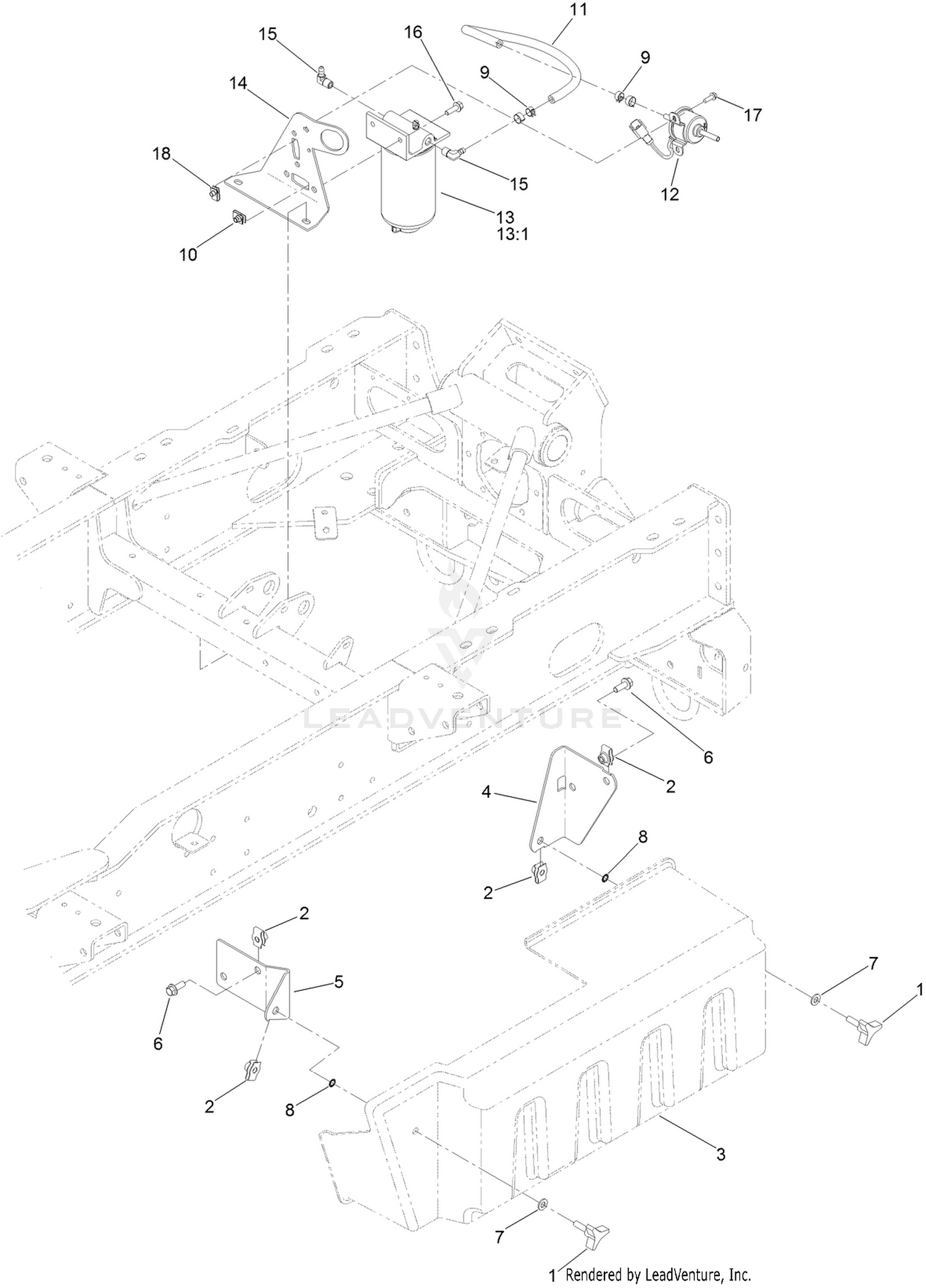 Fuel Pump and Filter Assembly