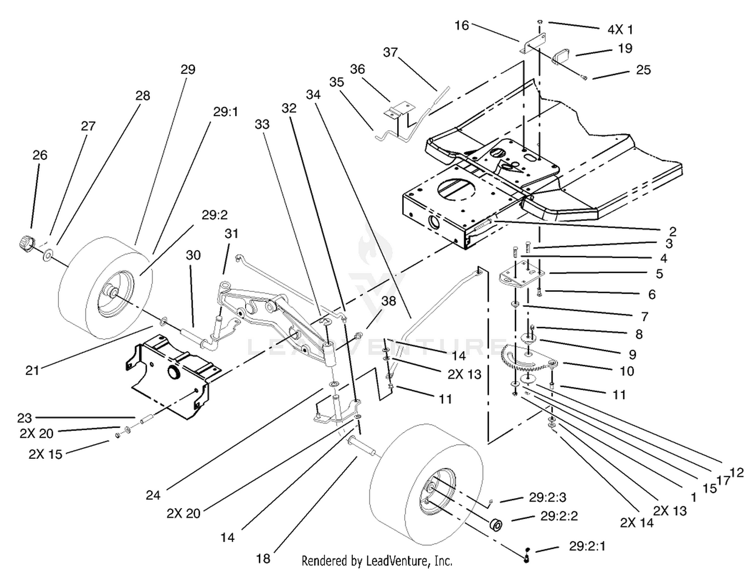 Steering Components Assembly