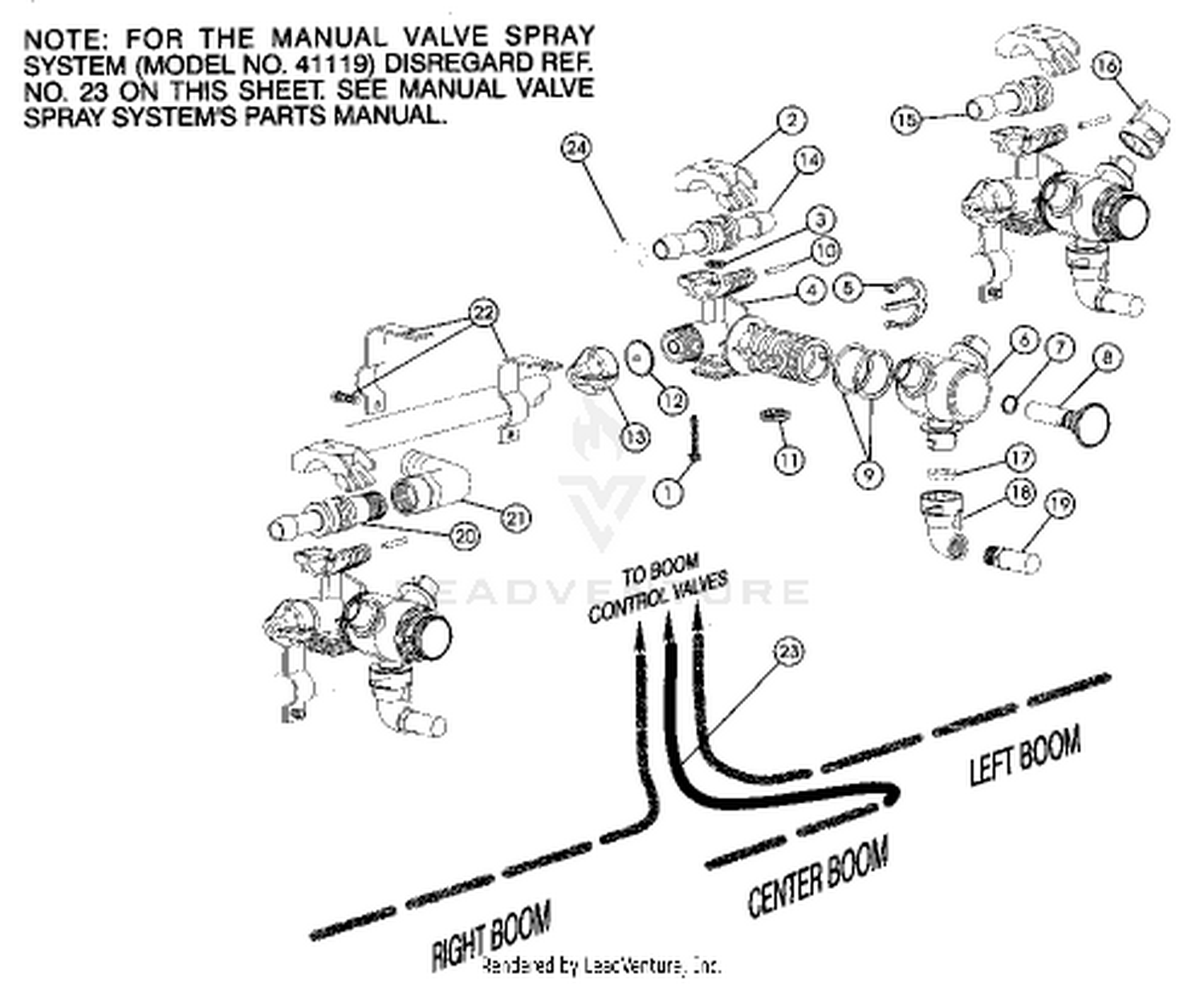 NOZZLE BODIES  BOOM HOSES