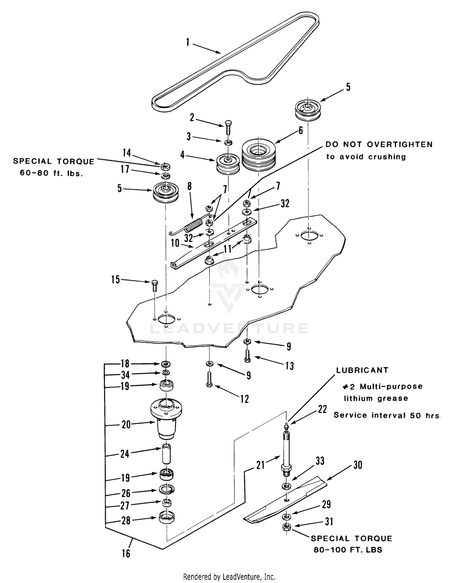 Rear Discharge Mower-36 In. (92 Cm) (vehicle Identification Number 05-36mr03) 2
