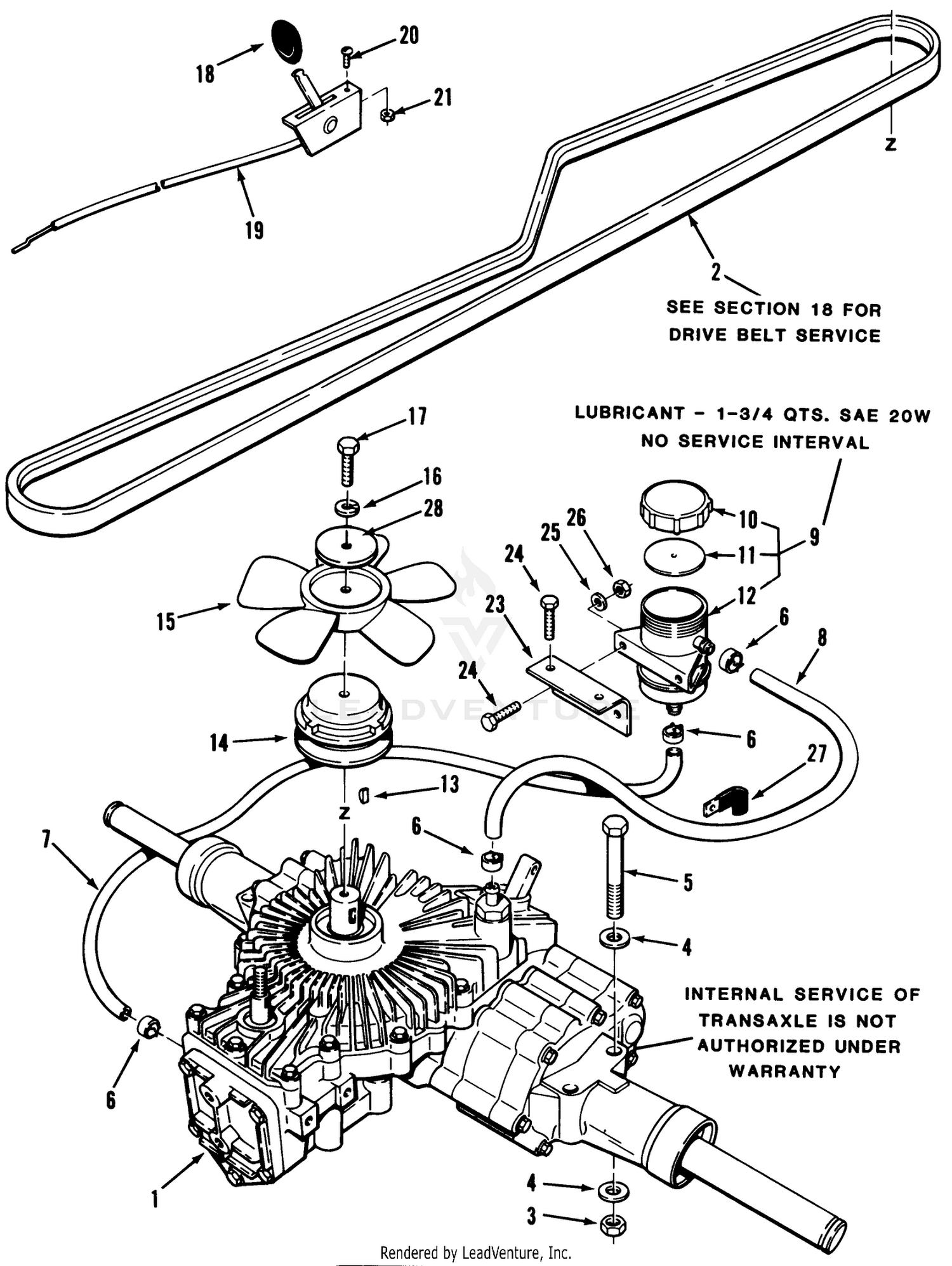 Hydrostatic Transaxle