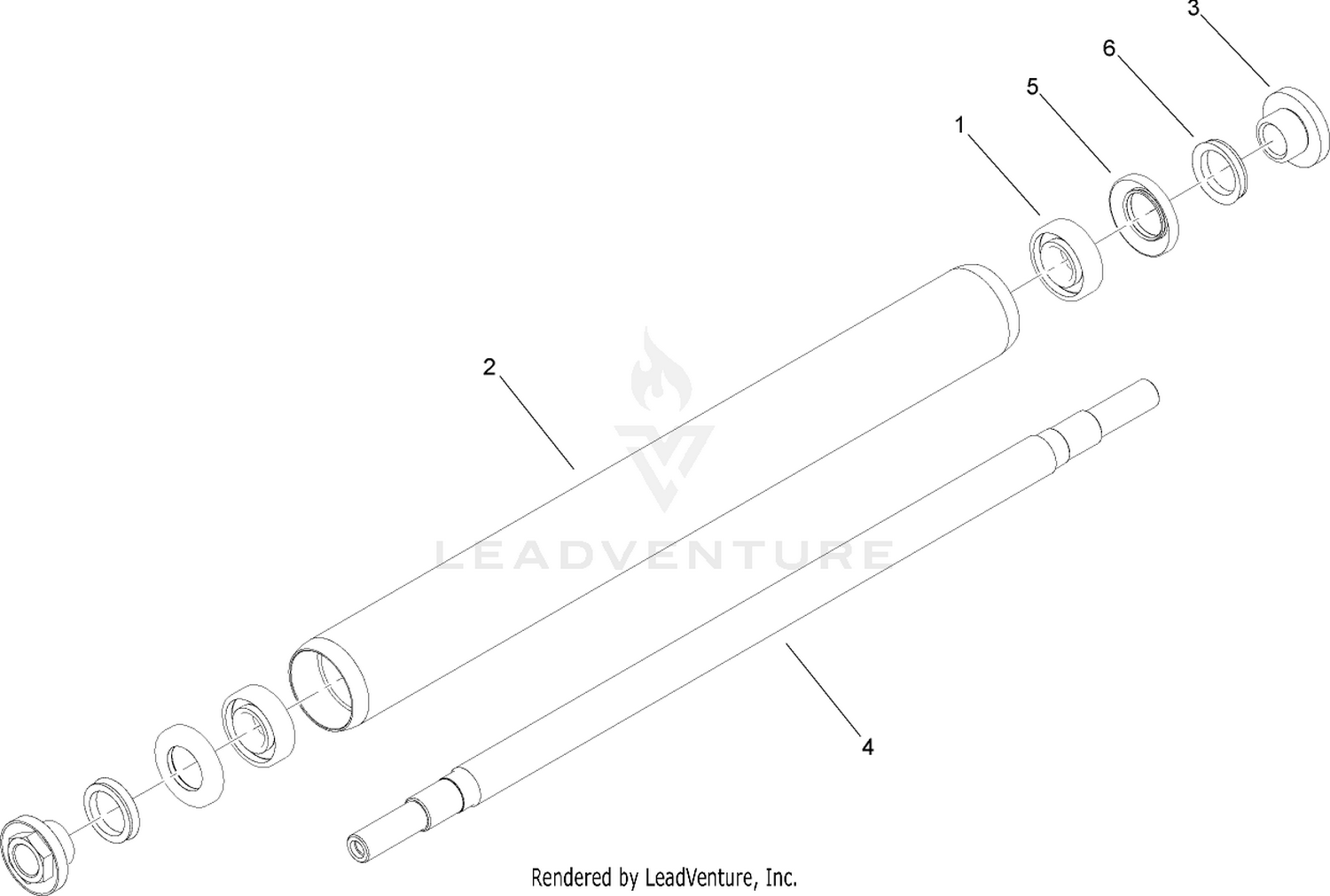 Full Roller Assembly No. 110-2303