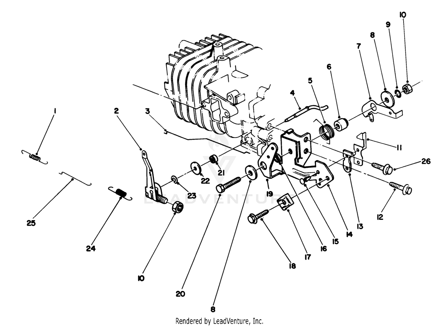 Governor Assembly (model No. 47pp3-6)