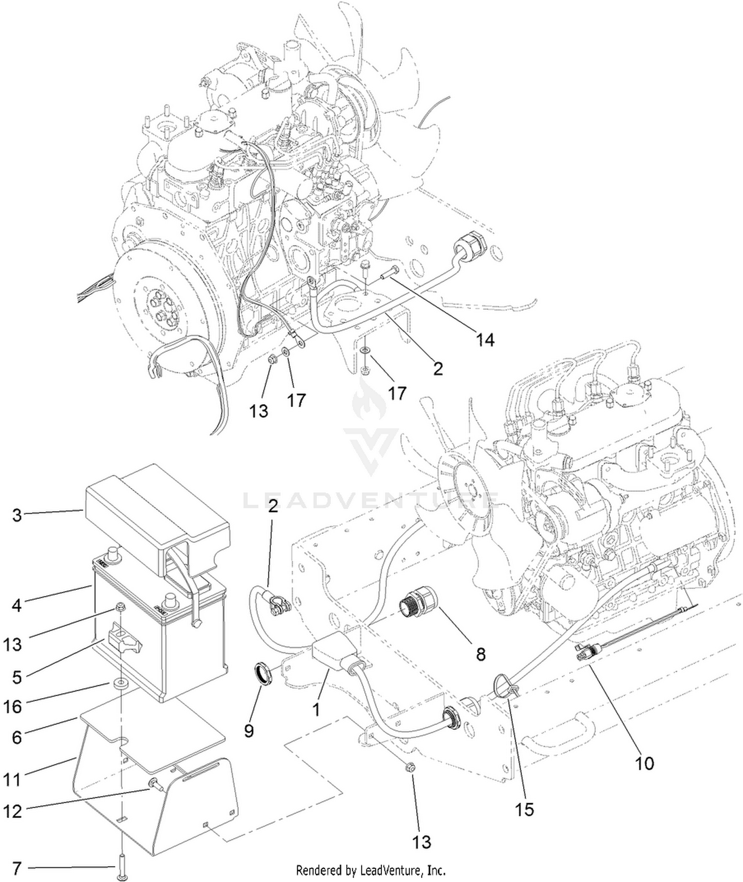 Battery Mounting Assembly