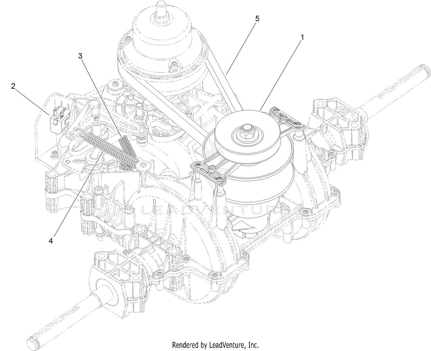 Transmission Assembly No. 121-3956