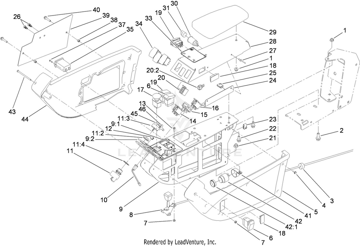 Control Console Assembly
