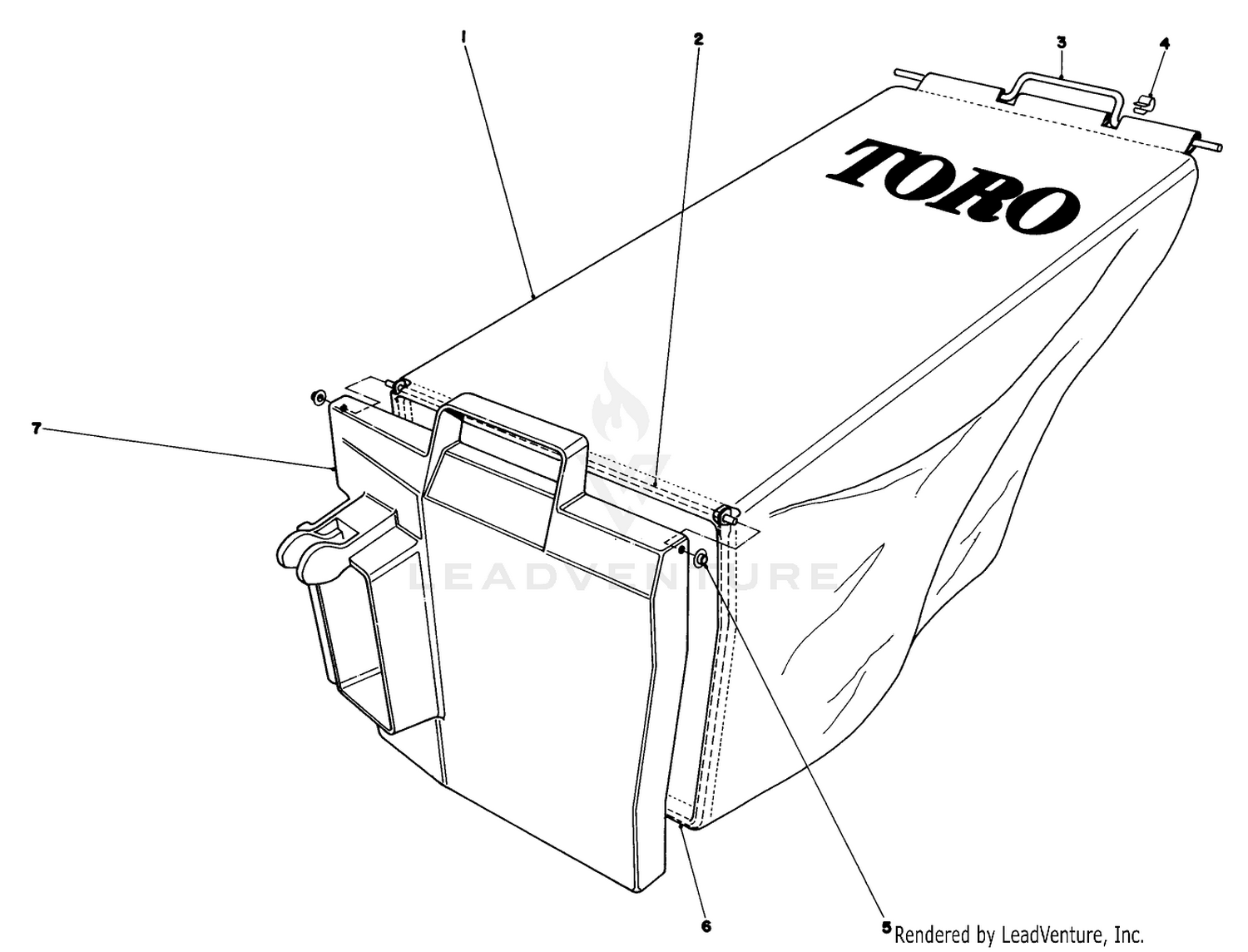 Grass Bag Assembly