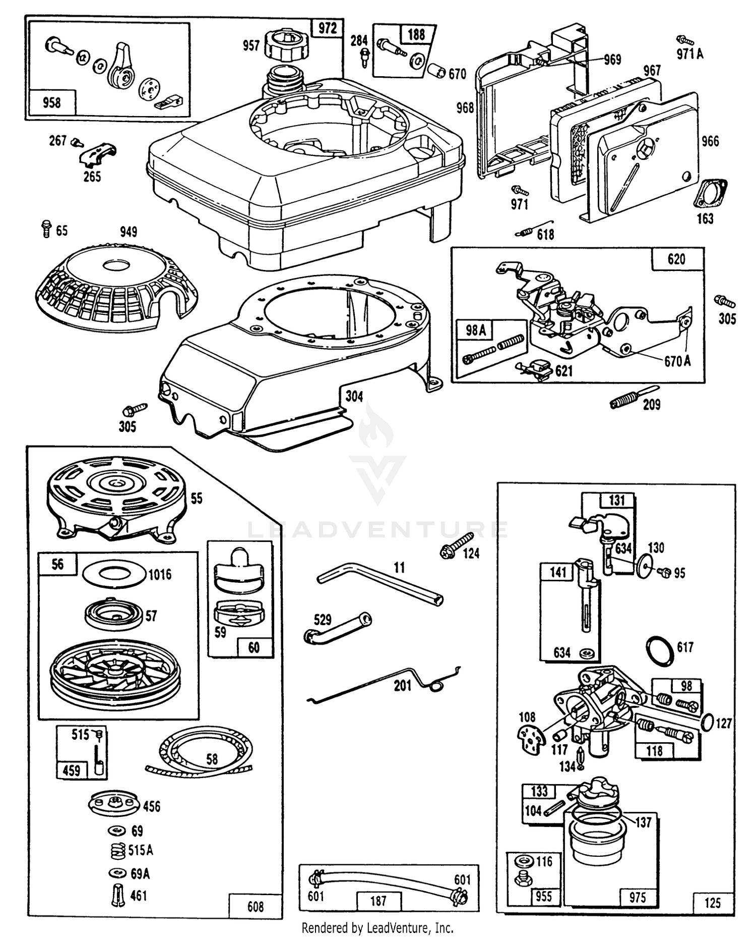 Engine Model 124702-0136-01 2