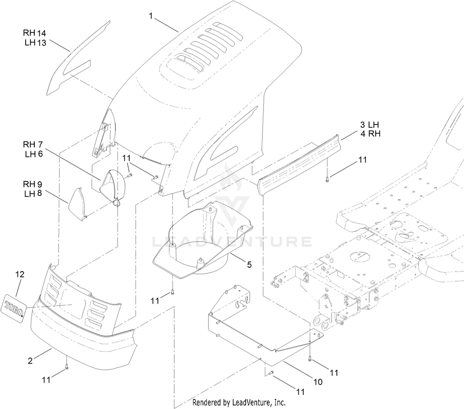Assembly diagram