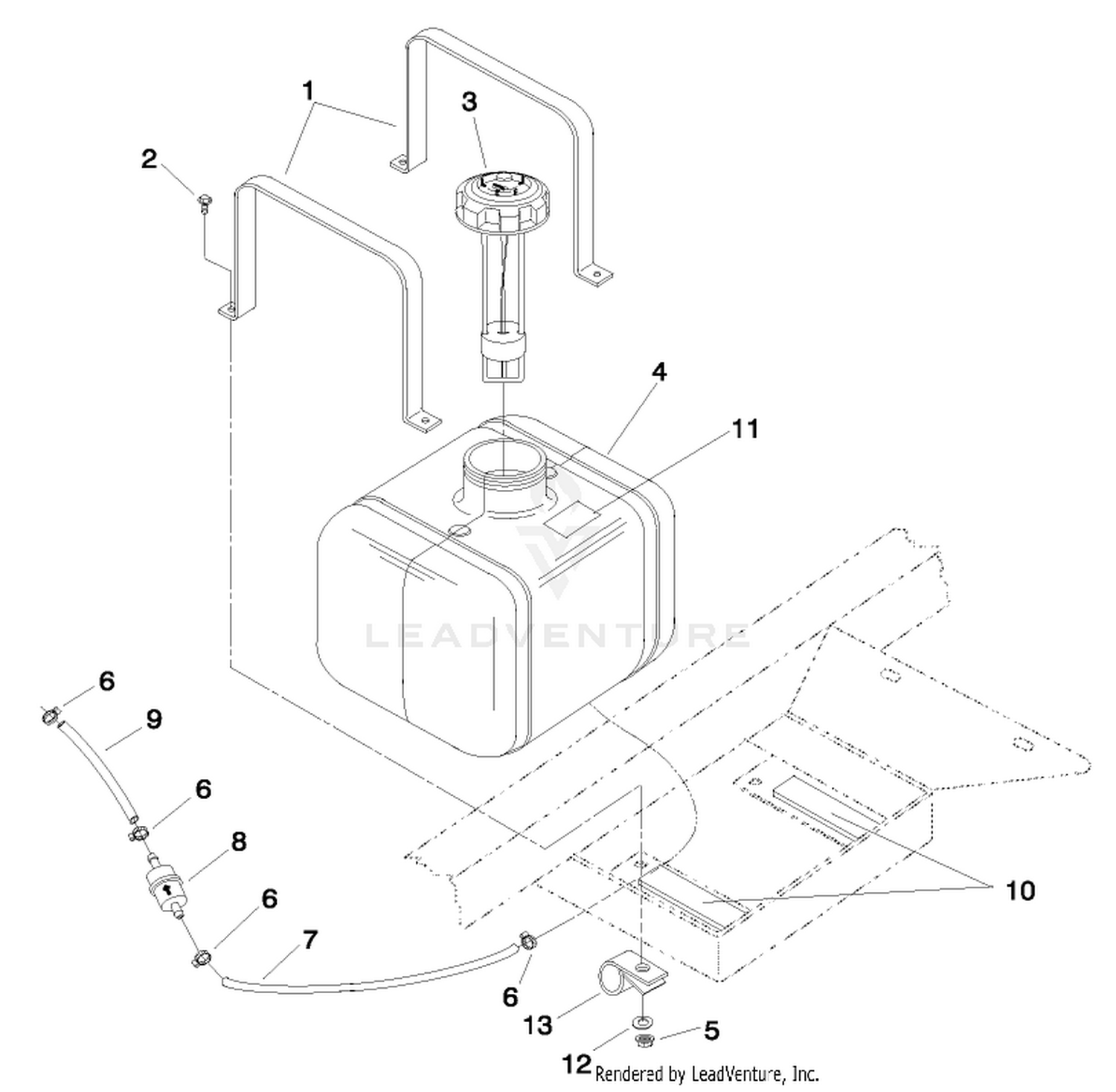FUEL TANK ASM