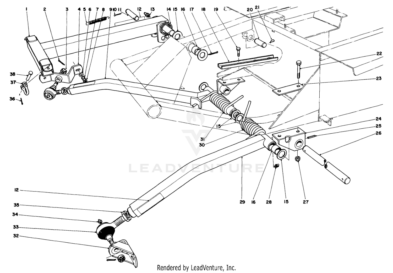 Push Arm Assembly