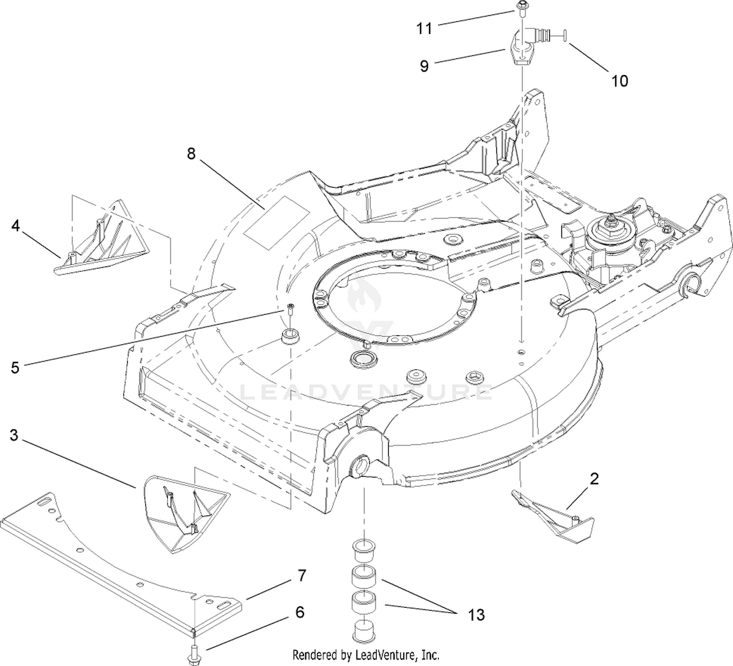 Housing Assembly No. 98-7144