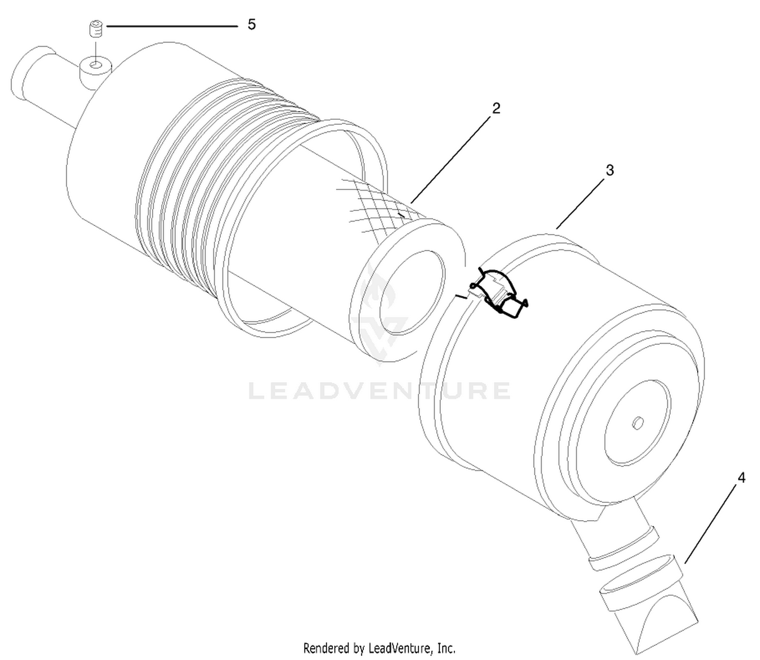 Air Cleaner Assembly No. 95-5805