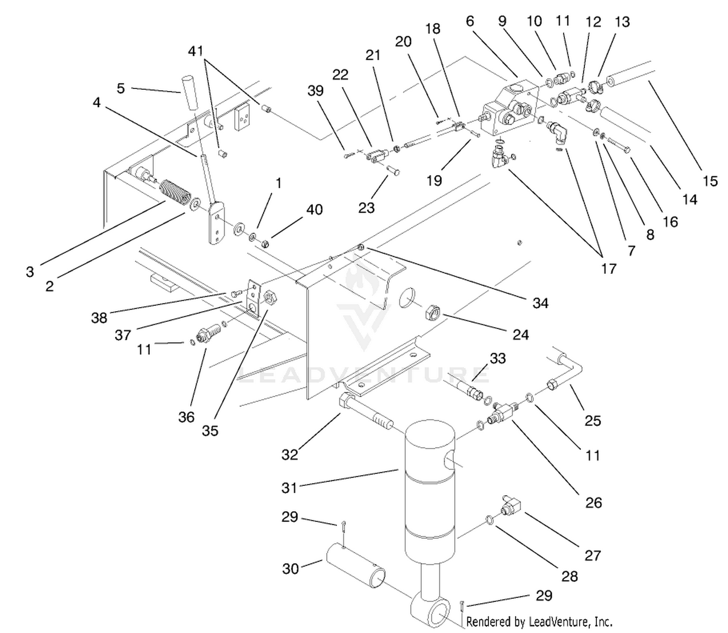 Hydraulic Lift System Asm