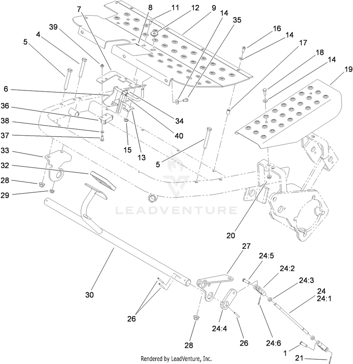 Brake Pedal Assembly