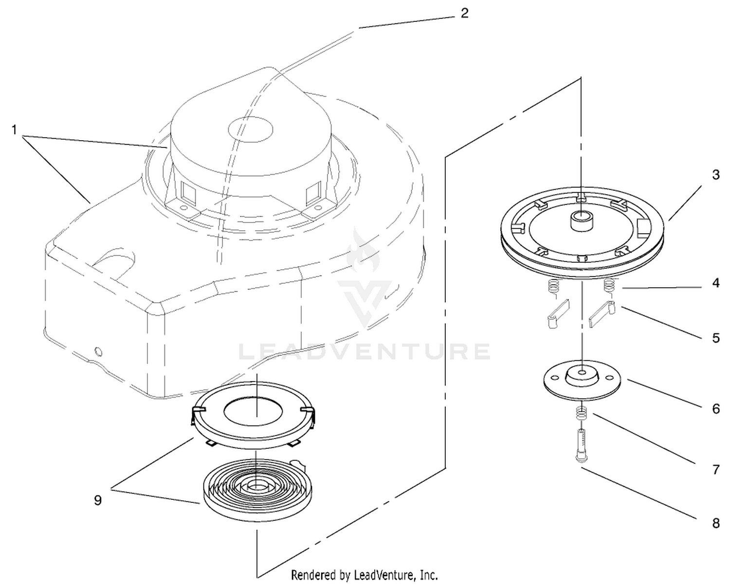 Recoil Starter Assembly