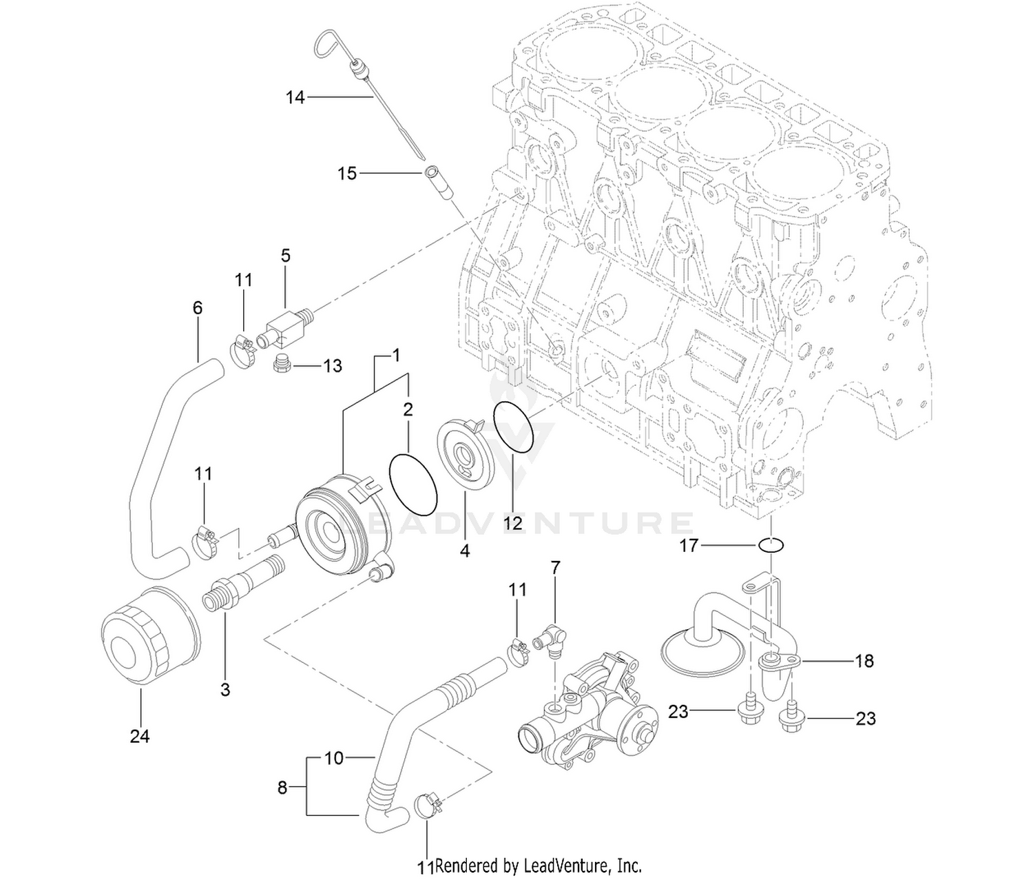 Lubrication and Oil System Assembly