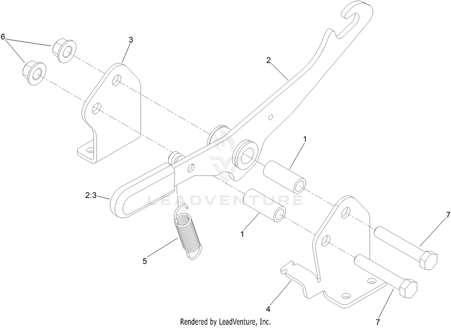 Latch Assembly No. 147-0070