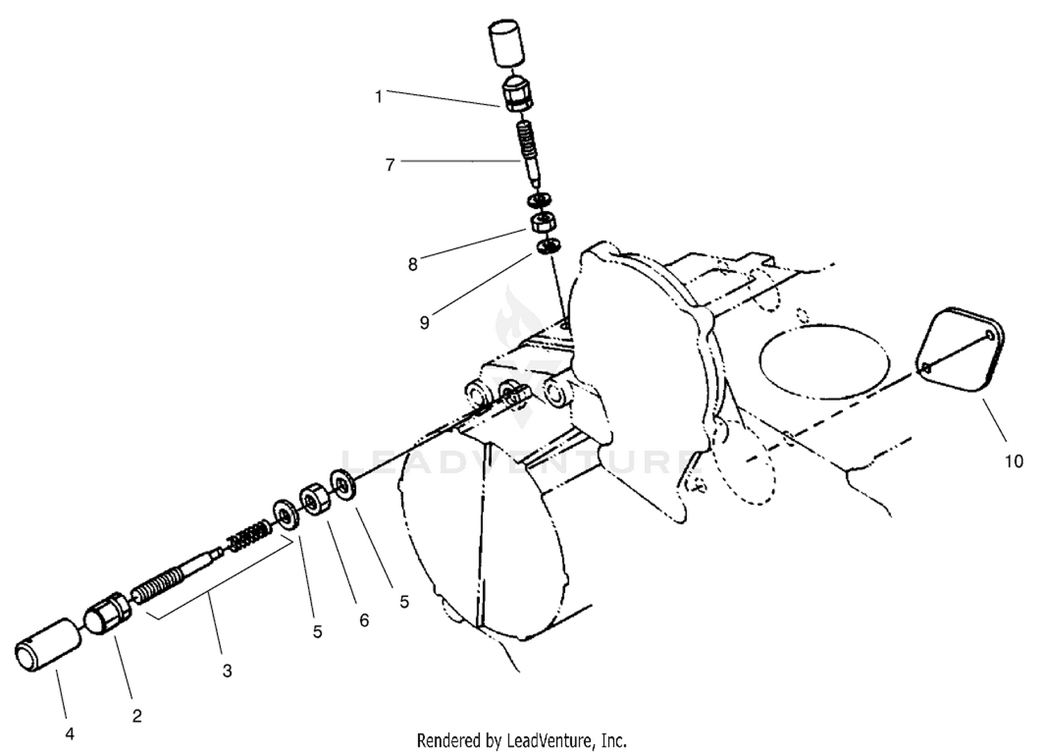 Engine Stop Lever Assembly