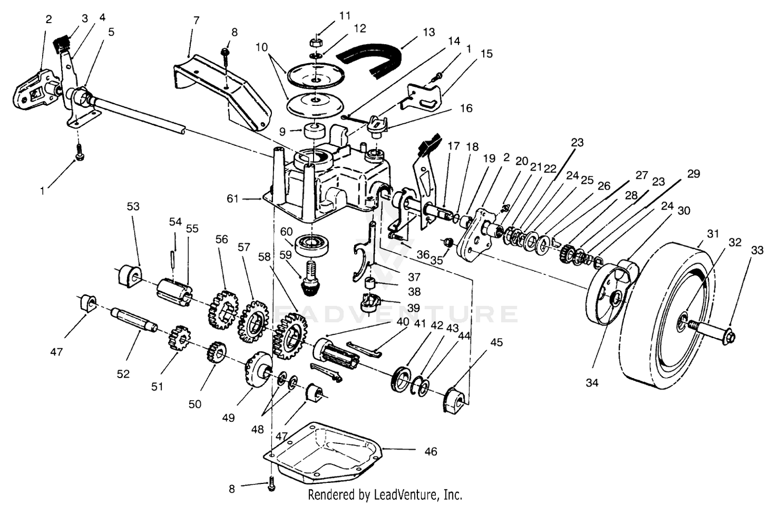 Gear Case Assembly