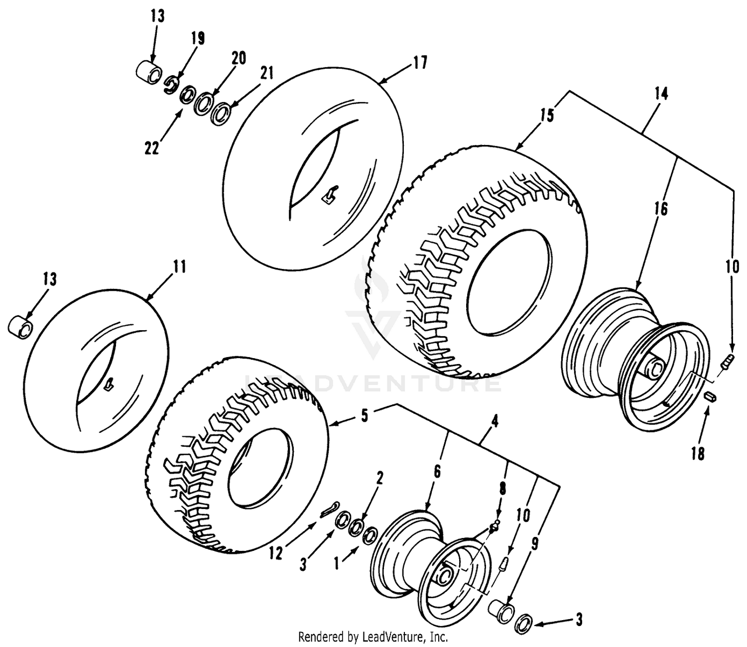 Wheel  Tire Assembly