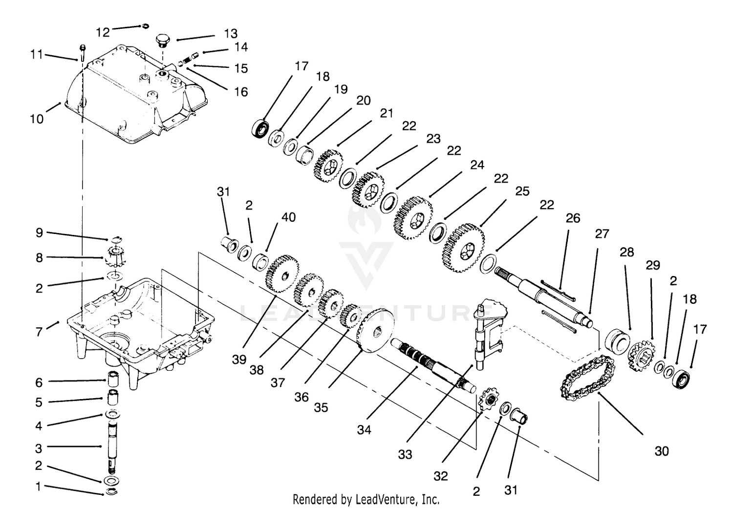 Peerless Transmission Model No. 700-039