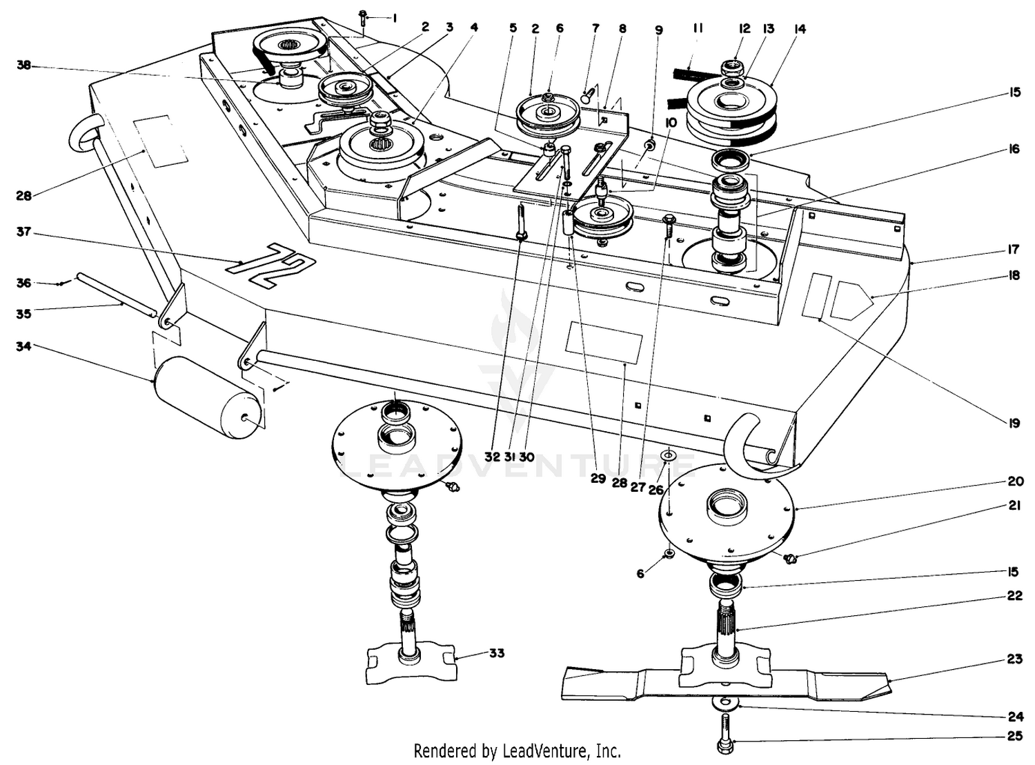 Cutting Unit Model No. 30710
