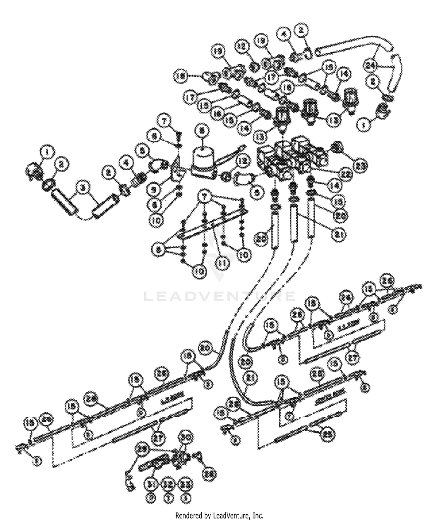 CONTROL VALVE  BOOMS