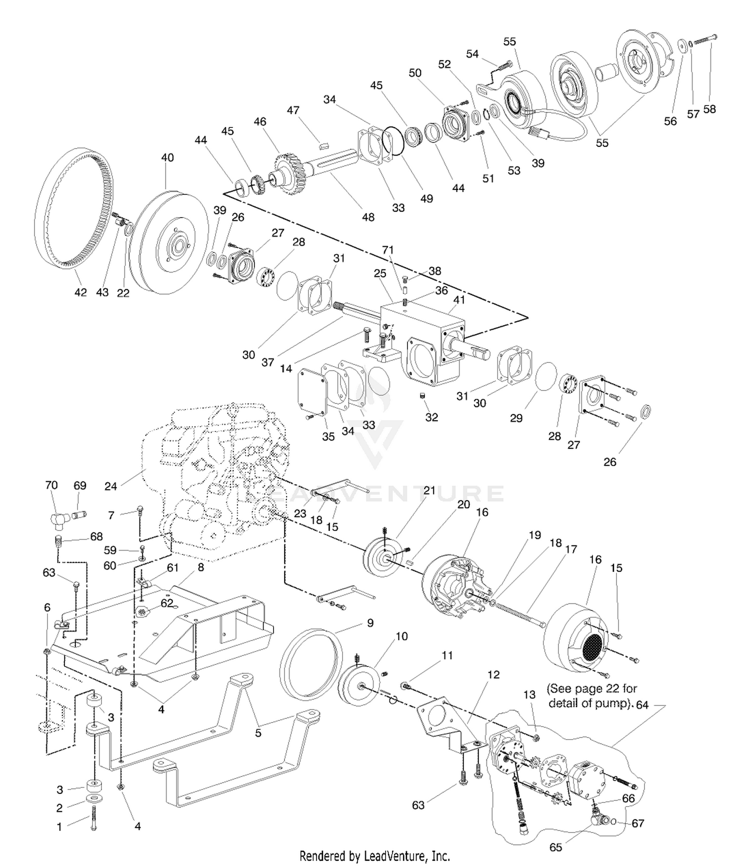 ENGINE MOUNT ASM