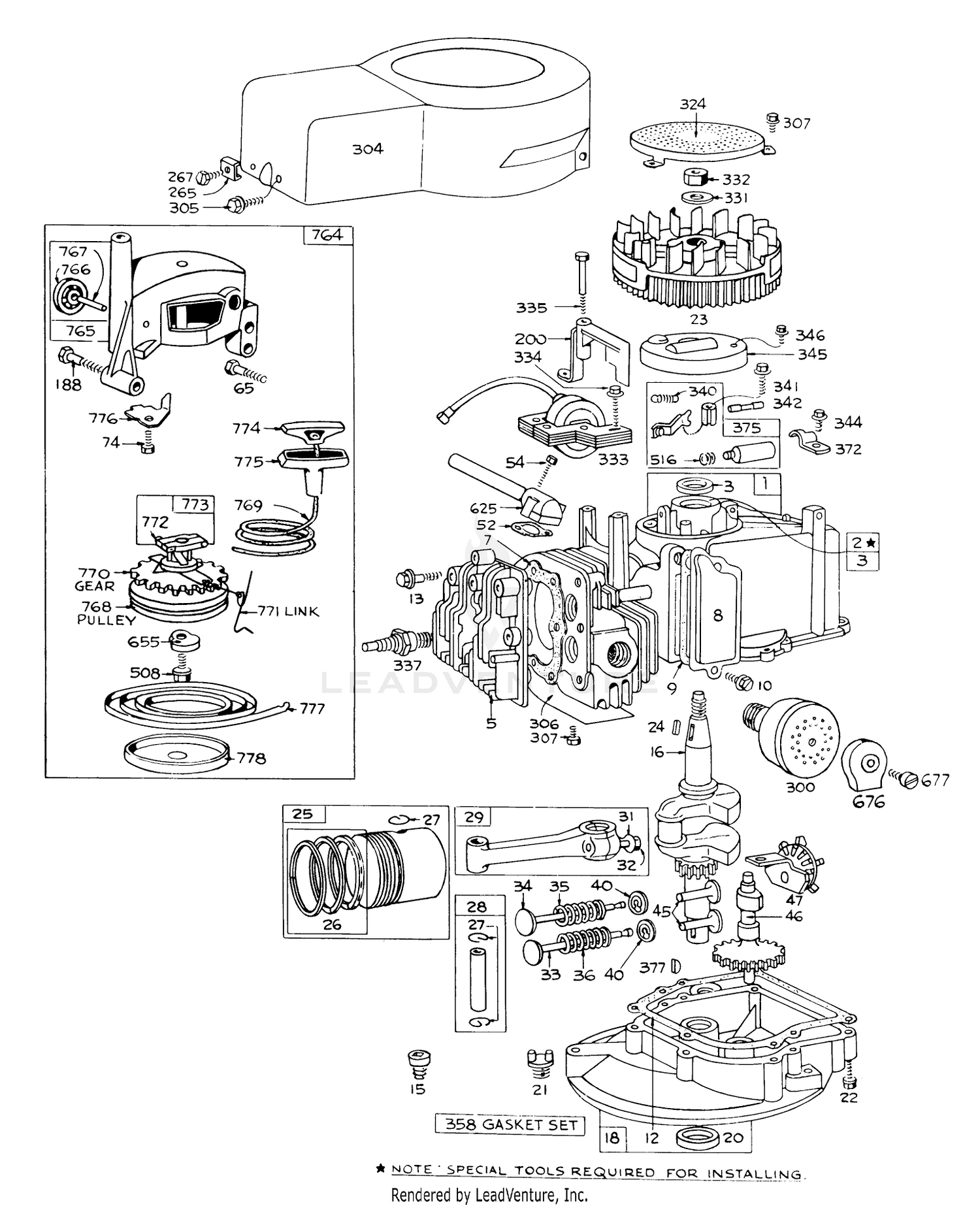 Assembly diagram