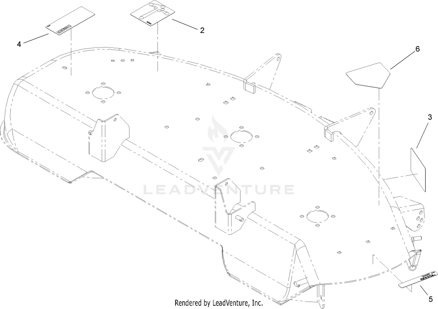 48in Deck Assembly No. 108-7173