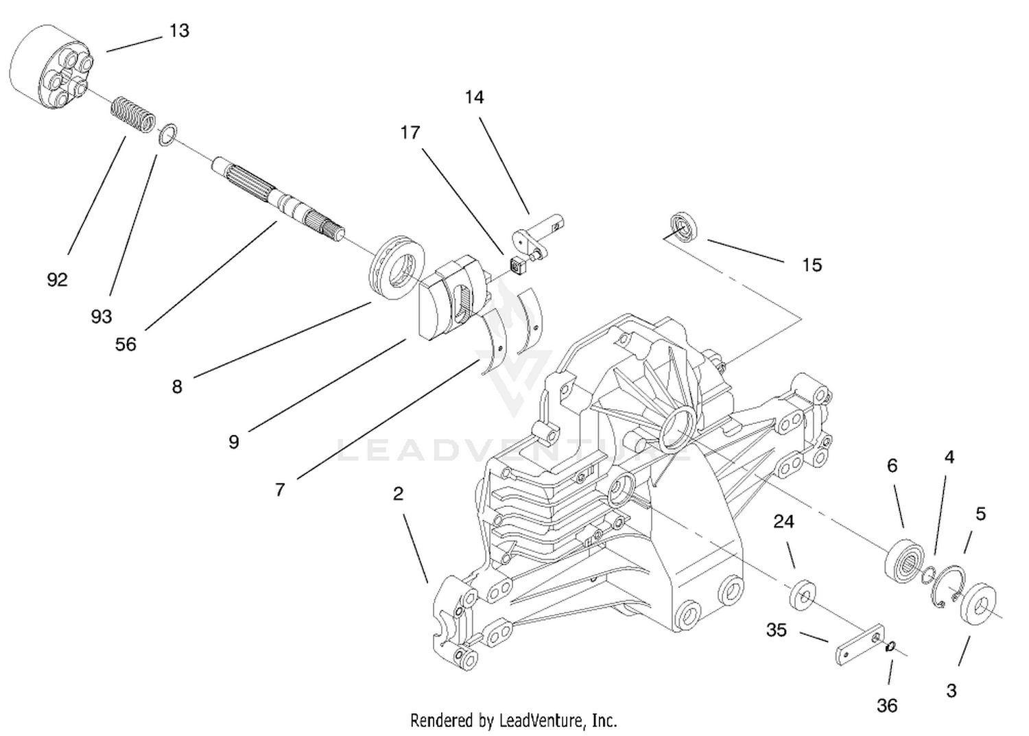 Hydro Transaxle Assembly