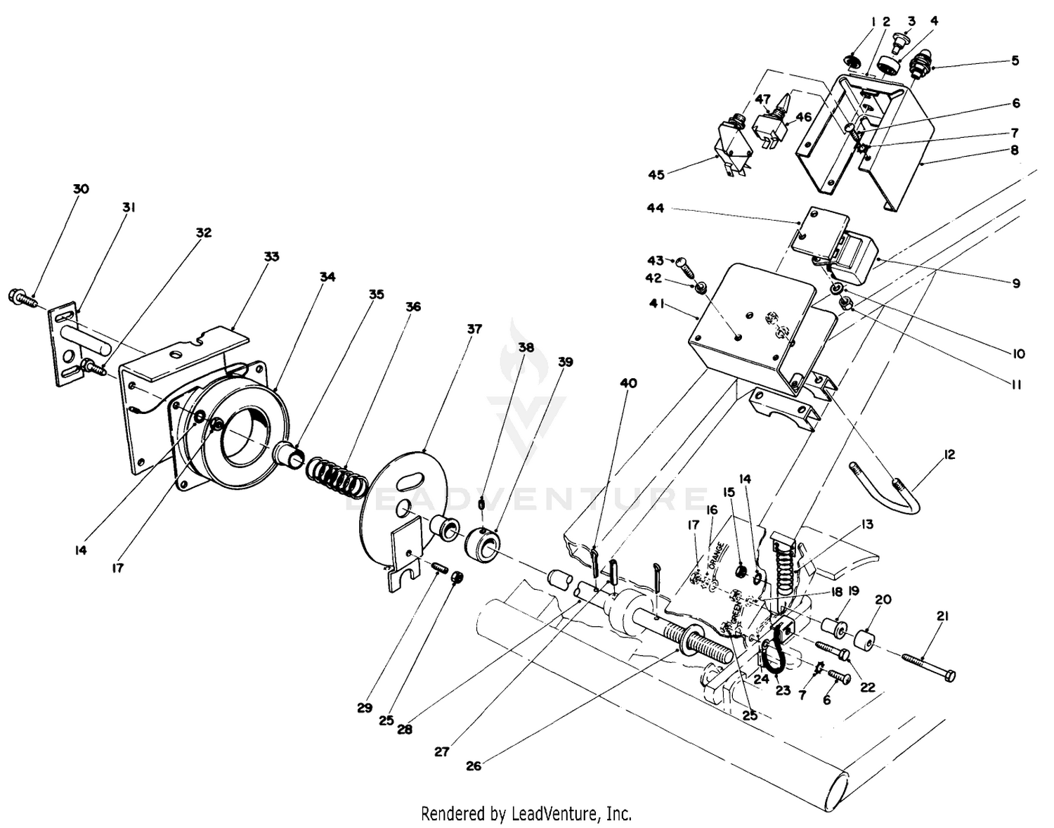 Cruise Control Kit Model No. 30783 (optional)