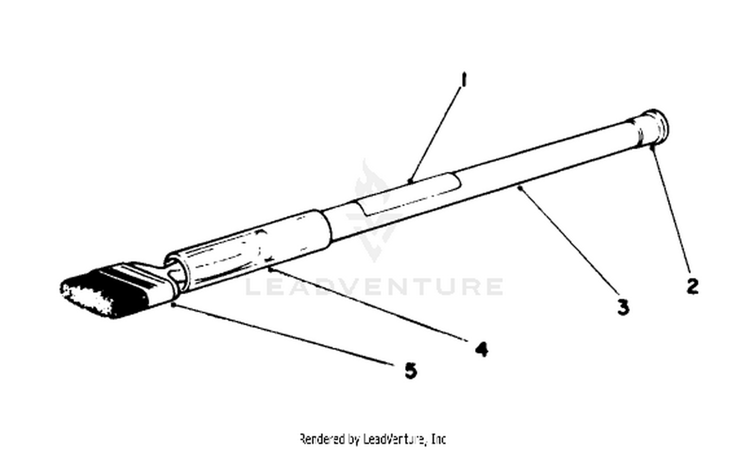 Backlapping Brush Assembly No. 29-9100