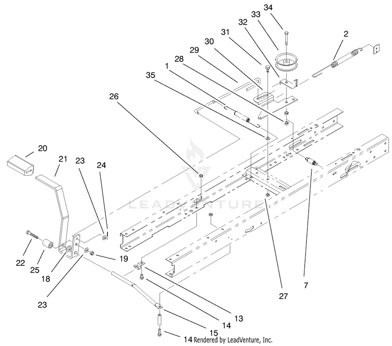Traction Clutching Components Assembly