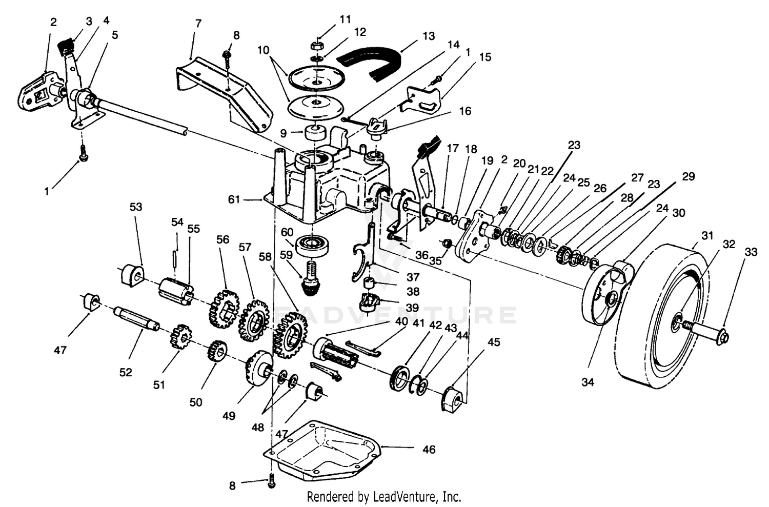 Gear Case Assembly